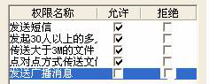 权限设置示例